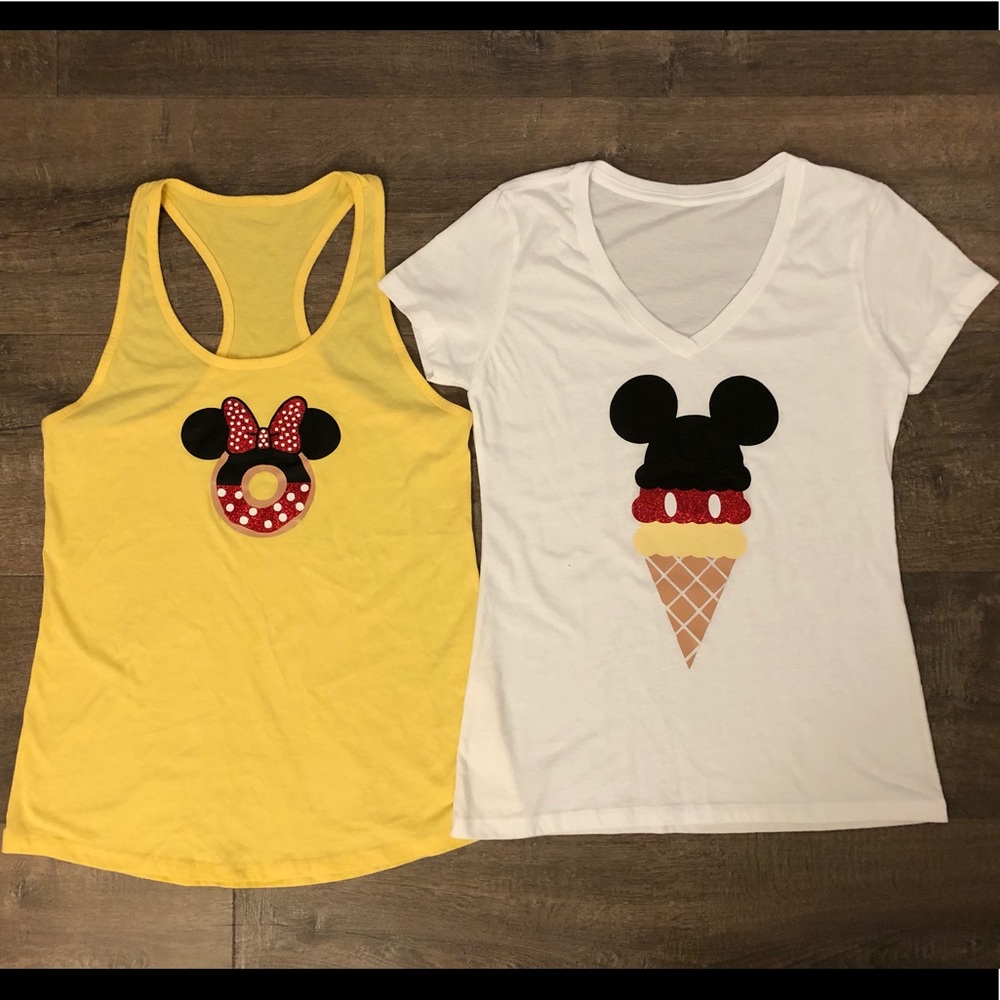 Womens customized Disney shirts